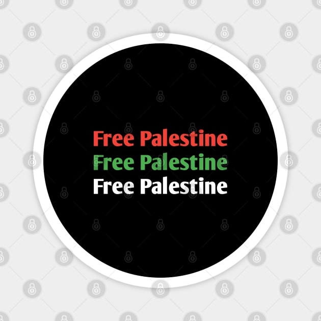 Free Palestine Magnet by BlackMeme94